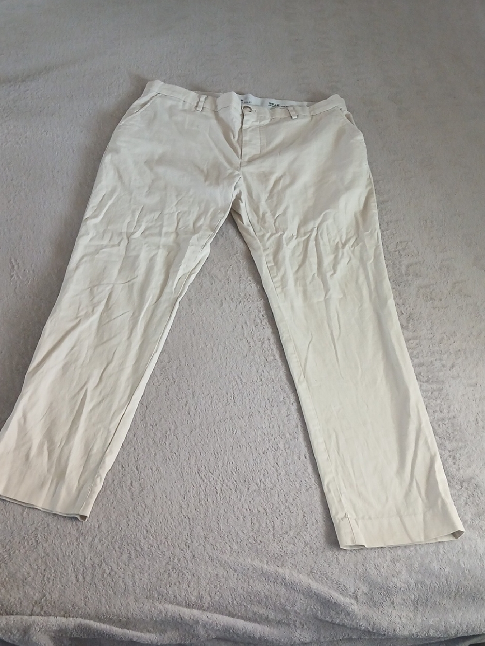 Kenneth Cole Light Cream Chino Pants